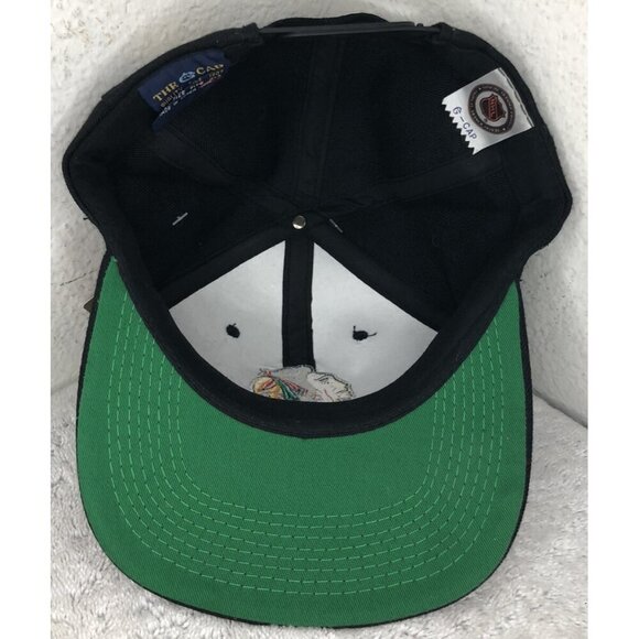 NWT Vintage Chicago Blackhawks Snapback Black Hat The G-Cap Official NHL - Picture 12 of 12